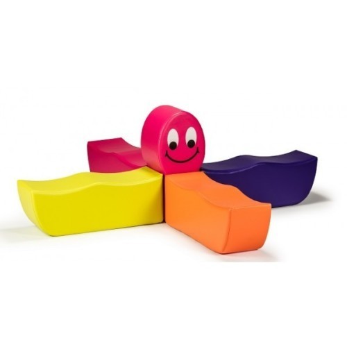 Ensemble bancs mousse enfant