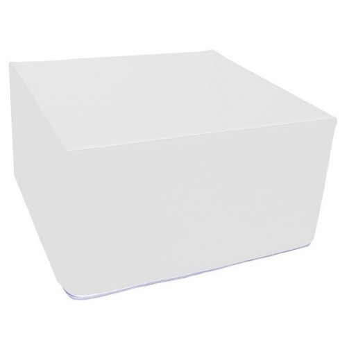 Pouf carré blanc - 3 ans