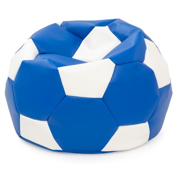 Pouf ballon de foot enfant