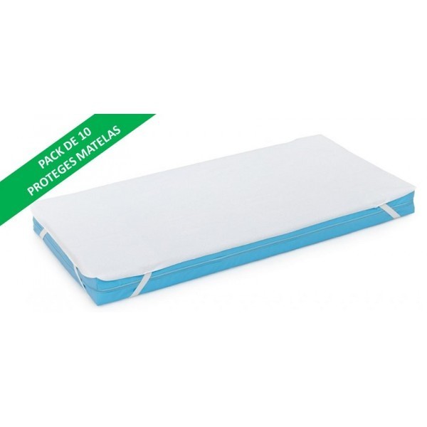 Pack 10 protèges matelas