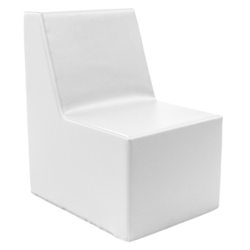 Fauteuil blanc - 6/10 ans