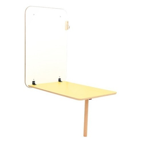 Table murale rétractable et réglable - de 46 à 64 cm