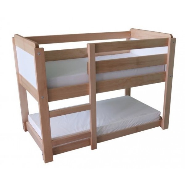 Lit duo maternelle avec matelas