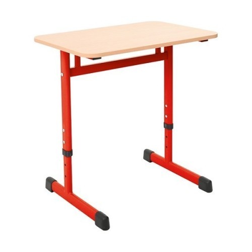 Table scolaire 1 place réglable T3 à T7