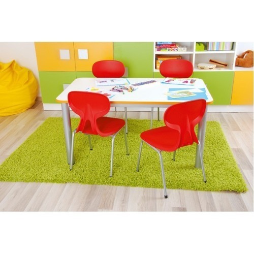 Chaise coque plastique maternelle