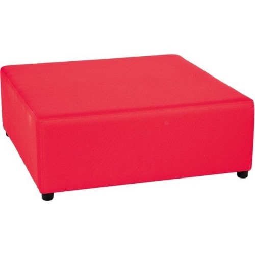 Grand pouf carré 4 enfants