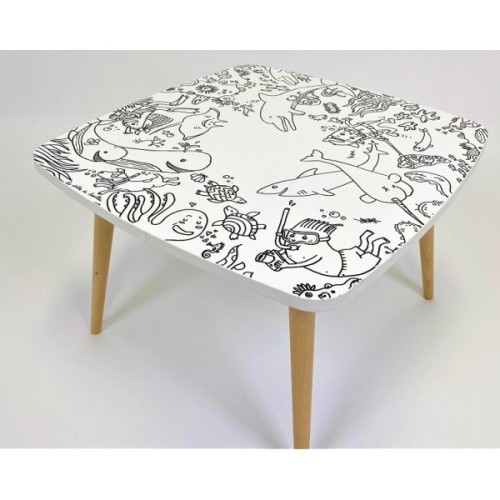 Table à dessin enfant Mer