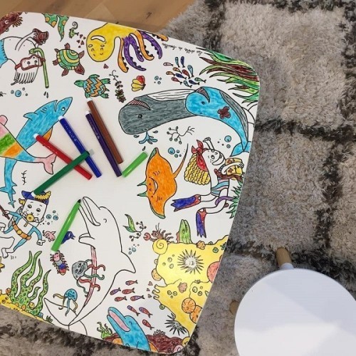 Table à dessin enfant Mer