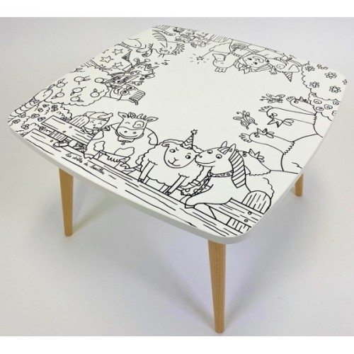 Table de dessin enfant Ferme