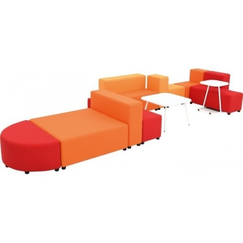 Poufs et banquettes modulables