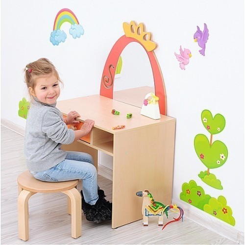 Tabouret maternelle bois - T1 à T3