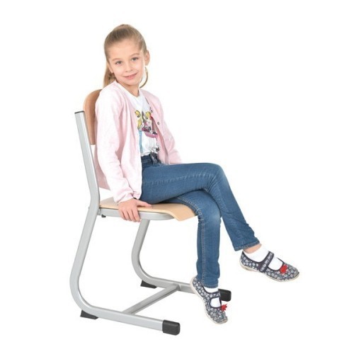 Chaise scolaire fixe