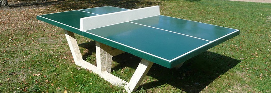 Tables de ping pong d'extérieur pour jouer dehors