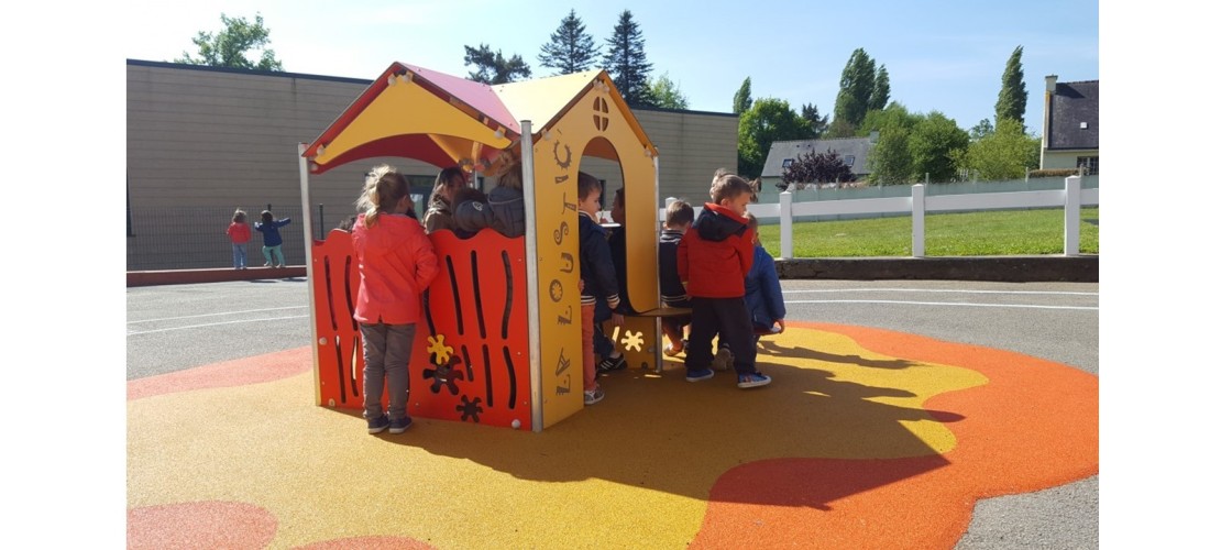 Cabane aire de jeux