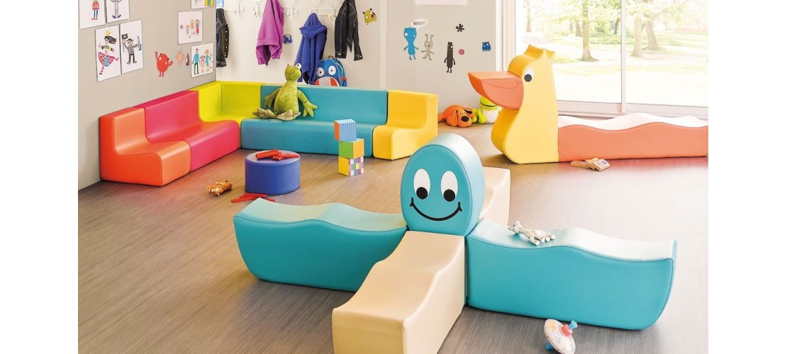 Mobilier mousse crèche